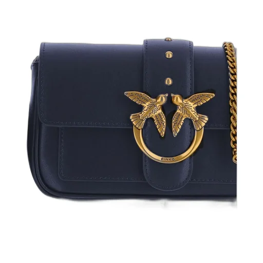 Pinko Love One Pocket Chain Linked Crossbody Bag