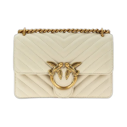 Pinko Love One Chevron Quilted Mini Crossbody Bag
