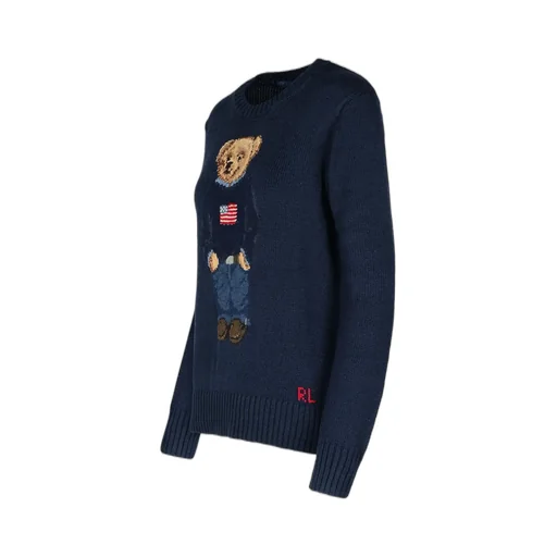 Polo Ralph Lauren Bear Intarsia Crewneck Jumper