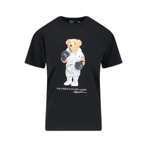 Polo Ralph Lauren Bear Printed Crewneck T-Shirt