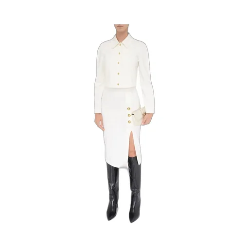 Pinko Single Breasted Cropped Jacket