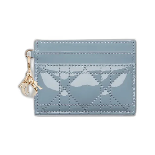 Lady Dior Freesia Card Holder