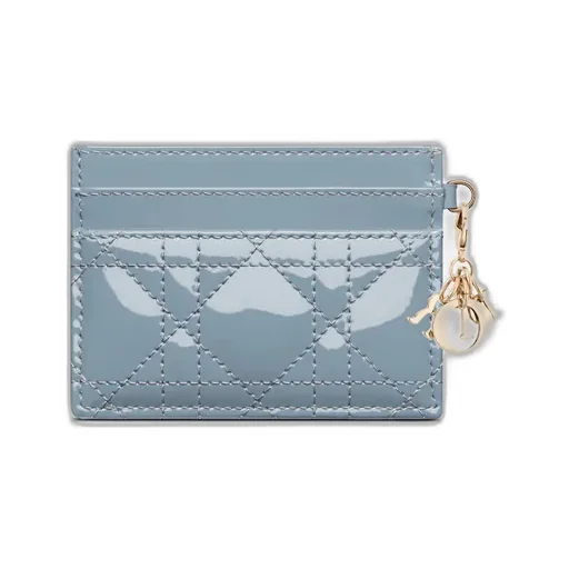 Lady Dior Freesia Card Holder