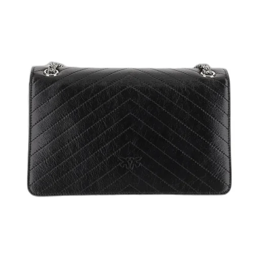 Pinko Love Birds Foldover Top Shoulder Bag