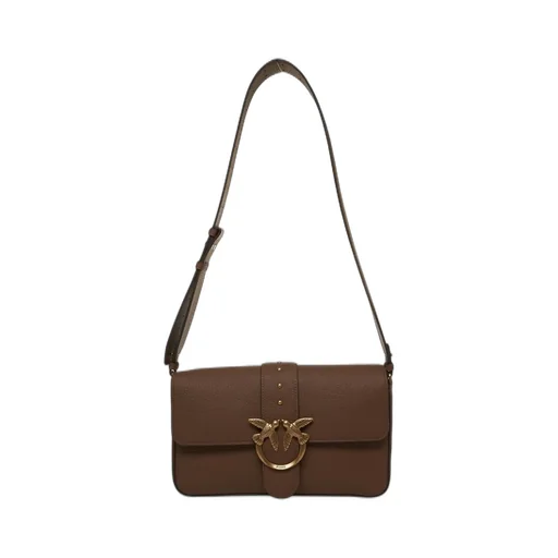Pinko Love Birds Studded Satchel Bag