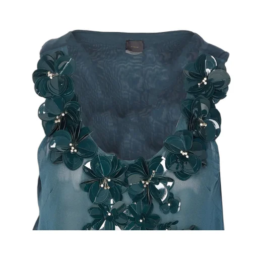 Pinko Flower Detailed Sleeveless Top