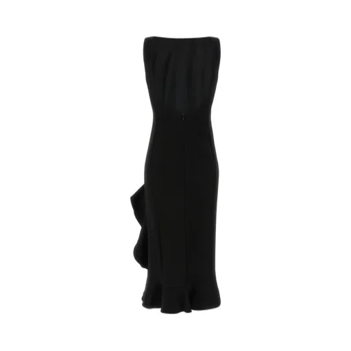 Pinko Sleeveless Ruffled Midi Dress