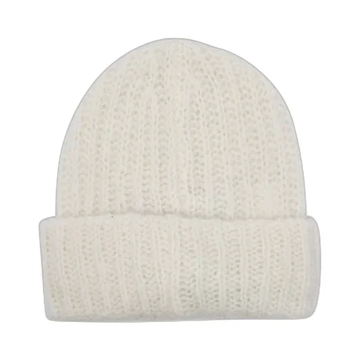 Pinko Logo Patch Turn-Up Beanie