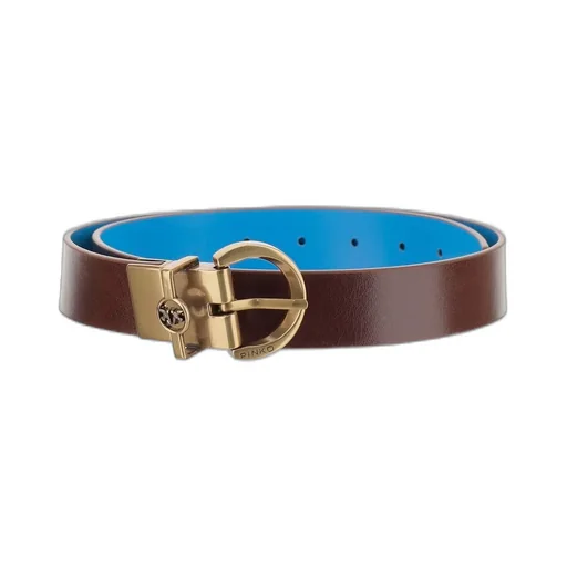 Pinko Love Birds Logo Reversible Belt