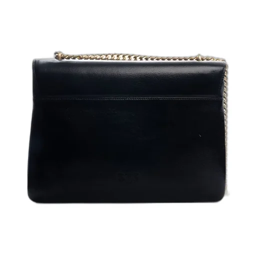 Pinko Logo Buckle Chain Shoulder Bag