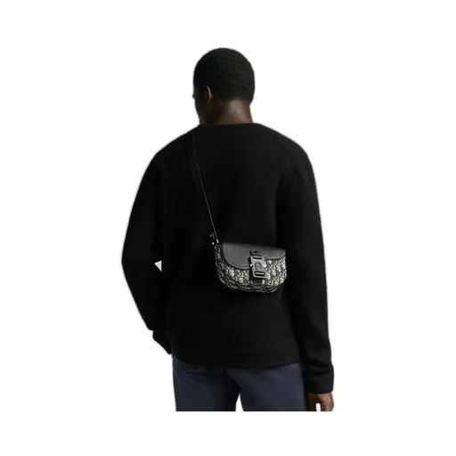 Mini Saddle Messenger Bag With Flap
