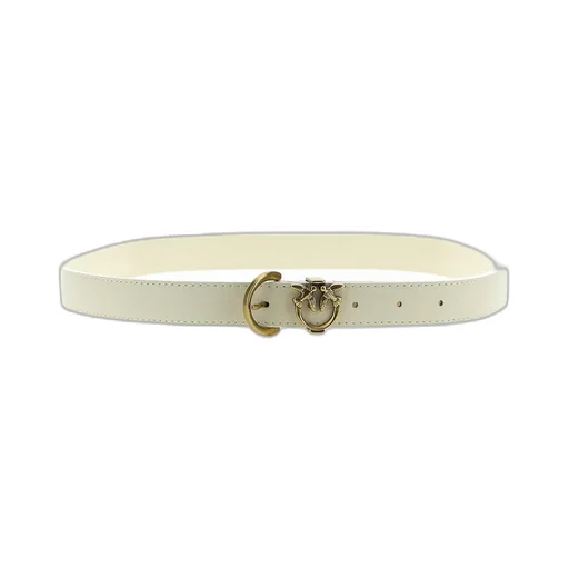 Pinko Love Birds Plaque Buckled Belt