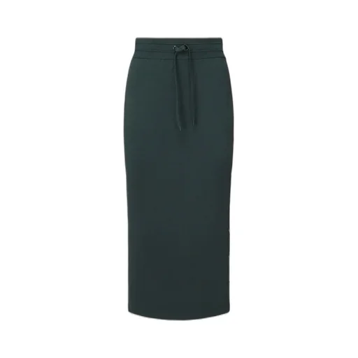 Pinko Elastic Waist Drawstring Midi Skirt