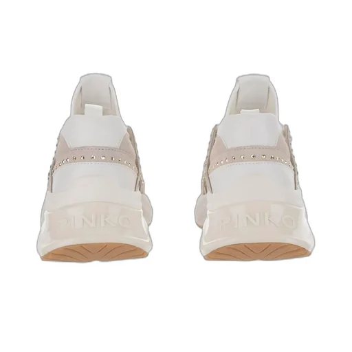 Pinko Ariel Embellished Lace-Up Sneakers