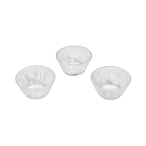 Set Of Three Ice Cream Bowls
