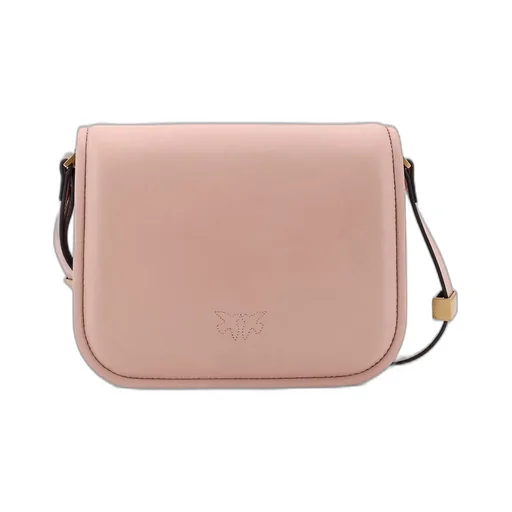 Pinko Love Birds Foldover-Top Shoulder Bag