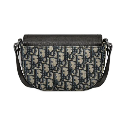 Mini Saddle Messenger Bag With Flap