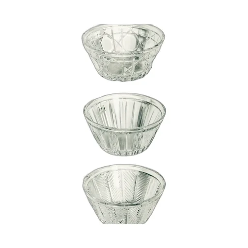 Set Of Three Ice Cream Bowls