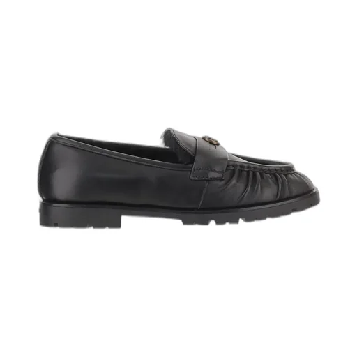 Pinko Love Birds Plaque Flat Shoes