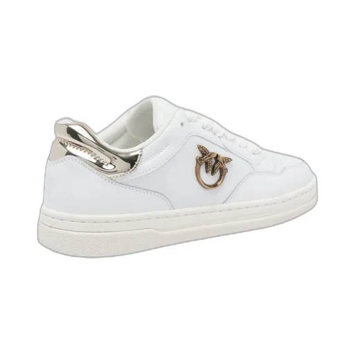 Pinko Logo-Plaque Lace-Up Sneakers