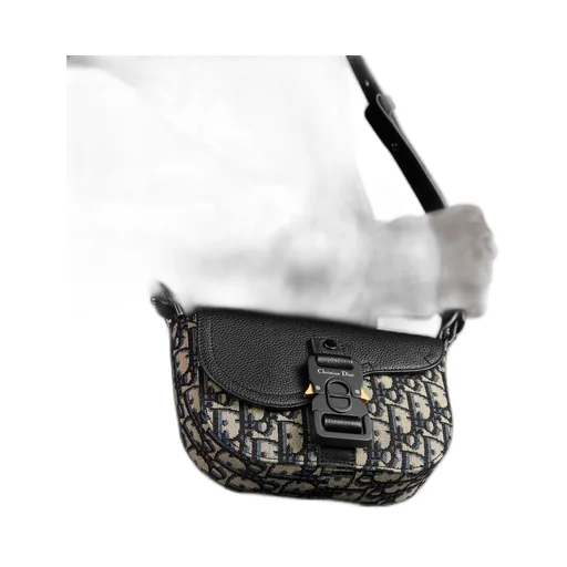 Mini Saddle Messenger Bag With Flap