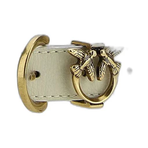 Pinko Love Birds Plaque Buckled Belt