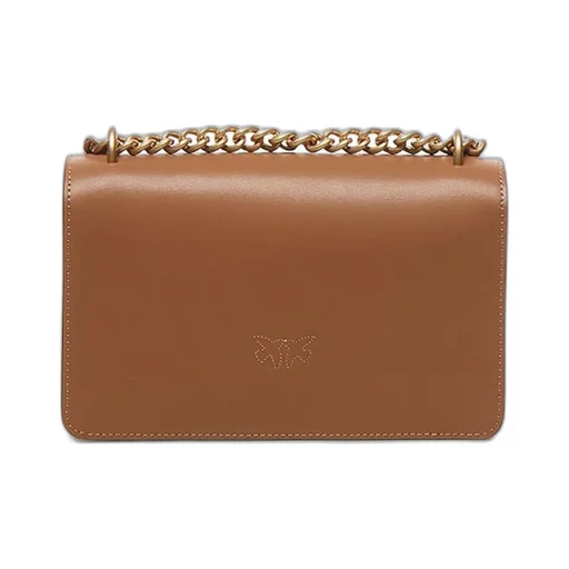 Pinko Love One Chain-Linked Mini Shoulder Bag