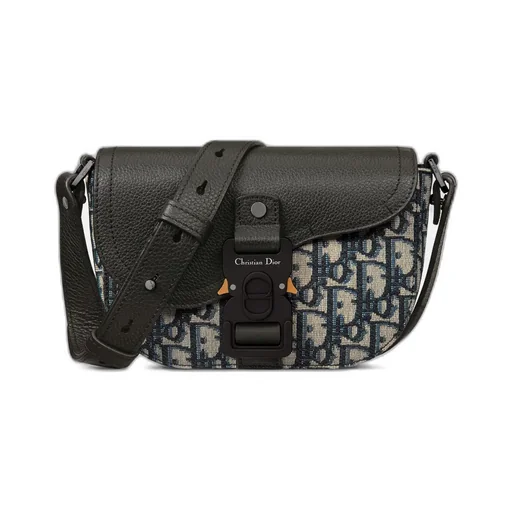 Mini Saddle Messenger Bag With Flap