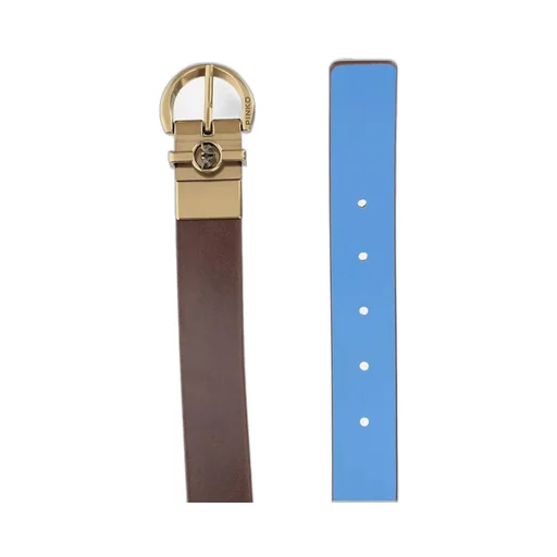 Pinko Love Birds Logo Reversible Belt
