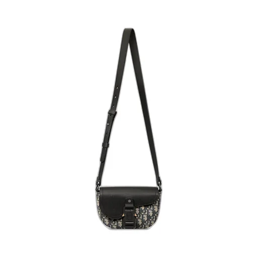 Mini Saddle Messenger Bag With Flap