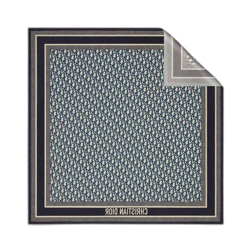 Dior Oblique Diortwin 90 Square Scarf