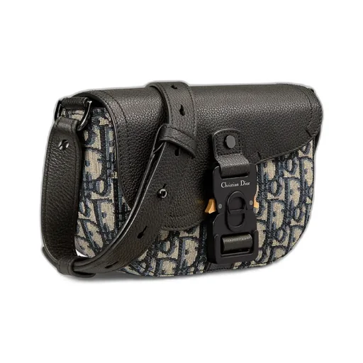 Mini Saddle Messenger Bag With Flap