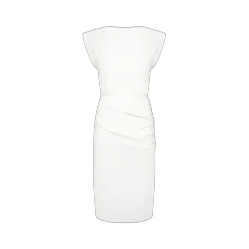 Pinko Cielo Buttoned Sleeveless Dress