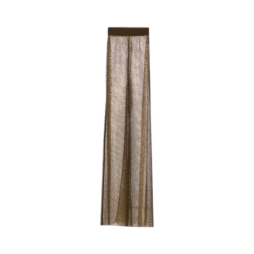 Pinko Sequinned Mesh Pants