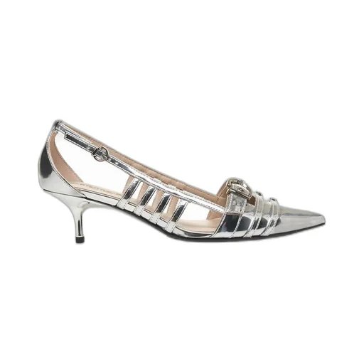 Pinko Gloria Mirror-Finish Slingback Pumps