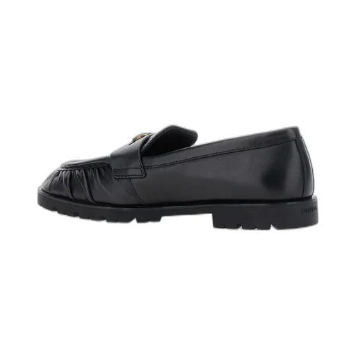 Pinko Logo Plaque Loafers