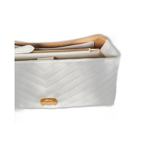Pinko Lady Love Puff Chevron Mini Crossbody Bag