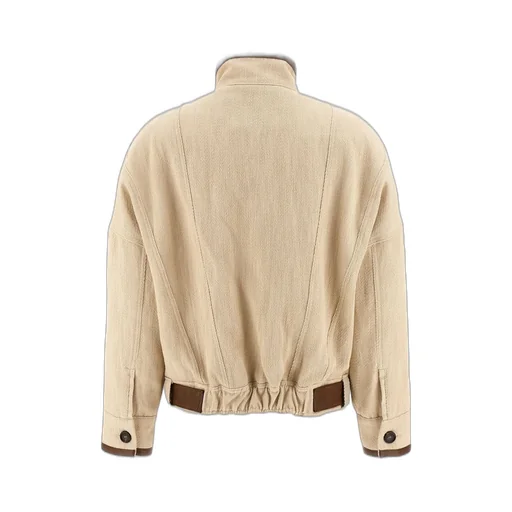 Pinko High Neck Belted Cropped Jacket