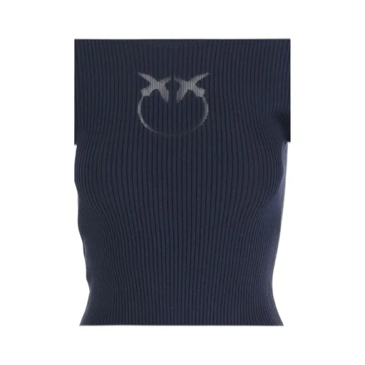 Pinko Love Birds Crewneck Knitted Top