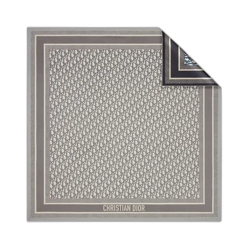 Dior Oblique Diortwin 90 Square Scarf