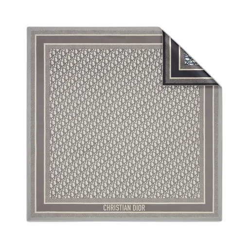 Dior Oblique Diortwin 90 Square Scarf