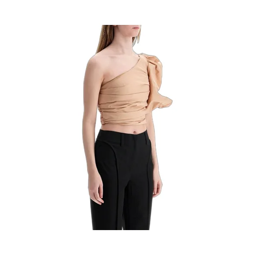Pinko Asymmetrical One-Shoulder Top
