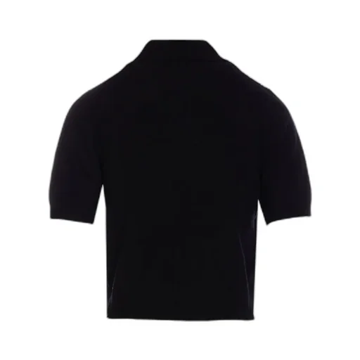 Pinko Short-Sleeved Knitted Polo Shirt