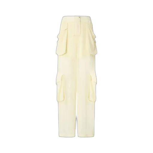 Pinko Sheer Georgette Cargo Trousers