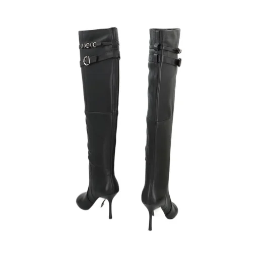 Pinko Heel Knee-High Boots