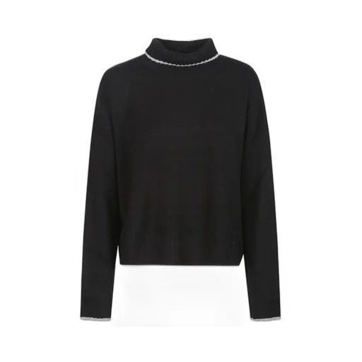 Pinko Knit Polo-Neck Jumper