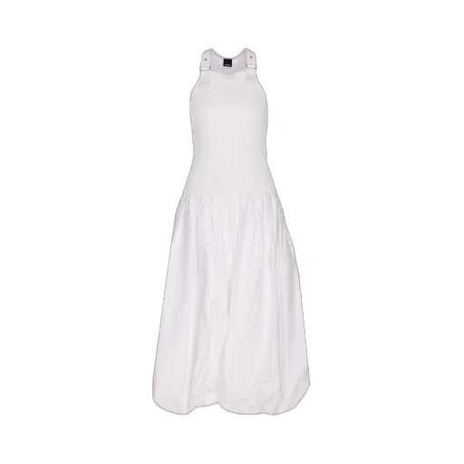Pinko Balloon Skirt Midi Dress