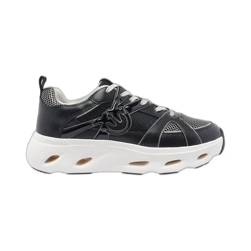 Pinko Logo Detailed Mesh Sneakers