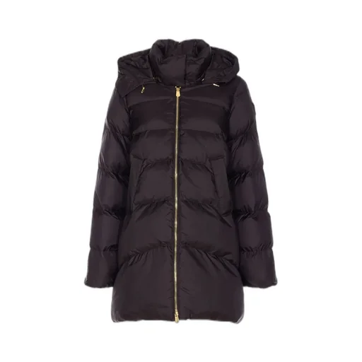 Pinko Quilted Hooded Coat