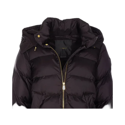 Pinko Quilted Hooded Coat